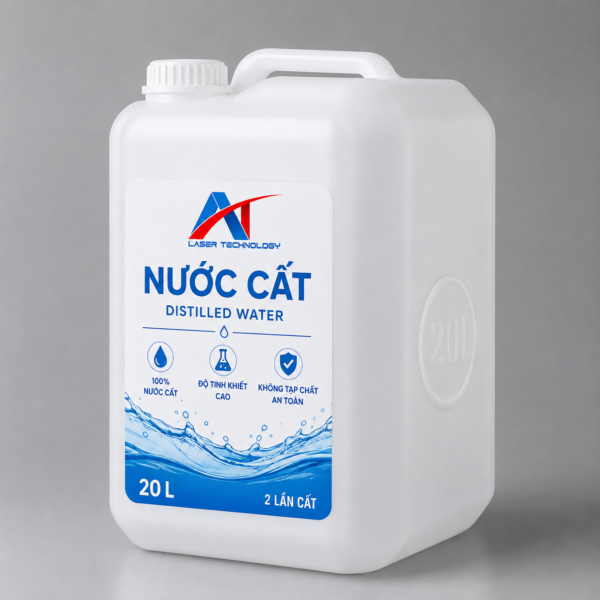 Nước cất 2 lần (thùng 20 lít)